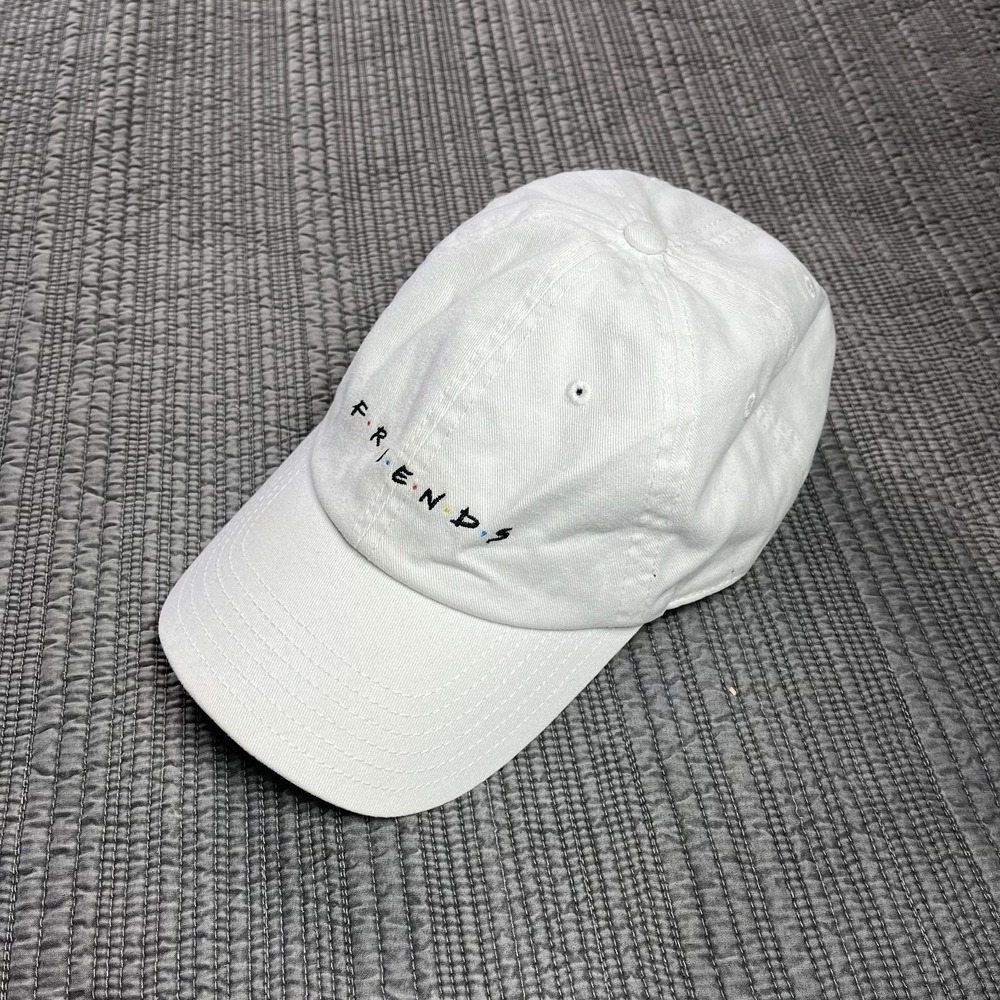 Friends TV Series Hat Cap White Adjustable Strapback Warner Bros‎ Sitcom